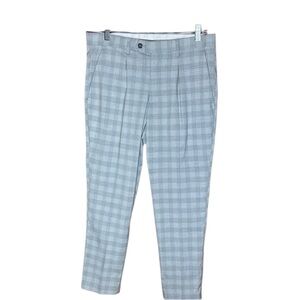Express Gray Checkered Extra Slim Men's Pants 30x30